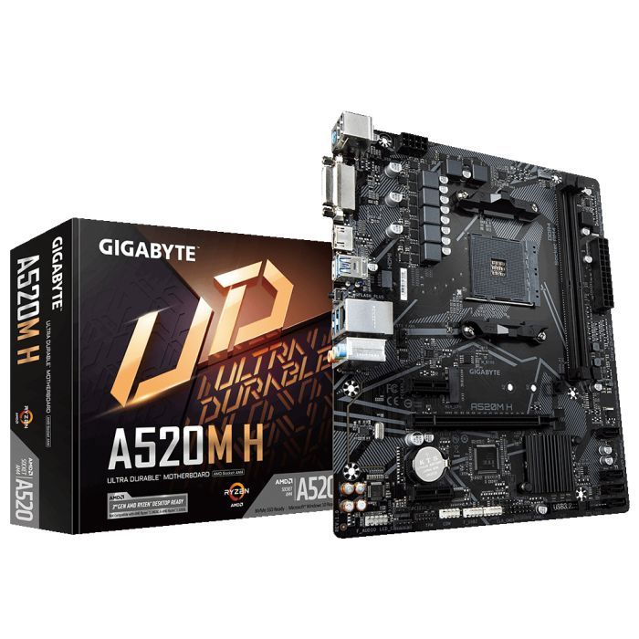 Материнская плата GIGABYTE A520M H изображение 2