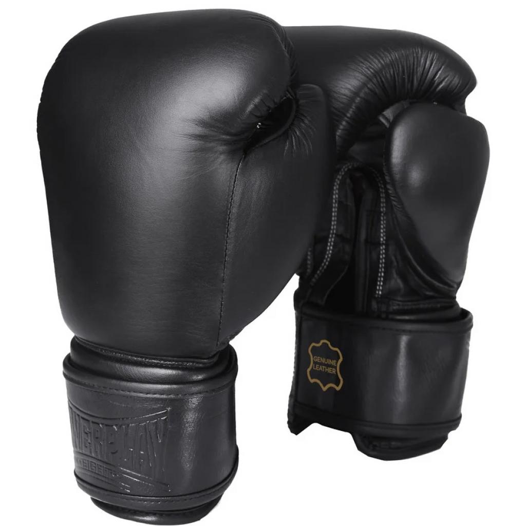 Боксерські рукавички PowerPlay 3014 10oz Black (PP_3014_10oz_Black) зображення 2