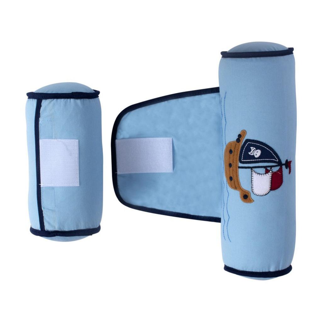 Пеленальный матрасик Sevi Bebe валик -позиционер для сна, синий (8692241433109) изображение 5