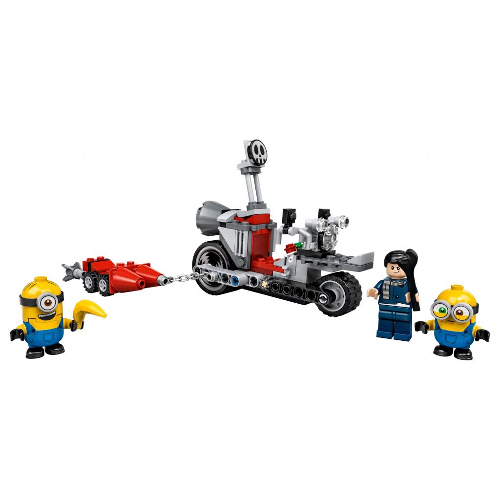 Конструктор LEGO Minions Неймовірна гонитва на мотоциклі 136 деталей (75549) зображення 2