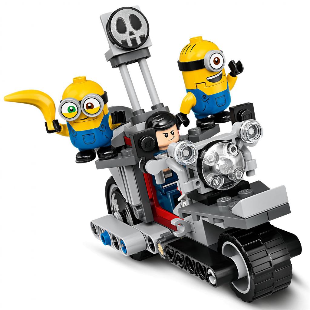 Конструктор LEGO Minions Невероятная погоня на мотоцикле 136 деталей (75549) изображение 3