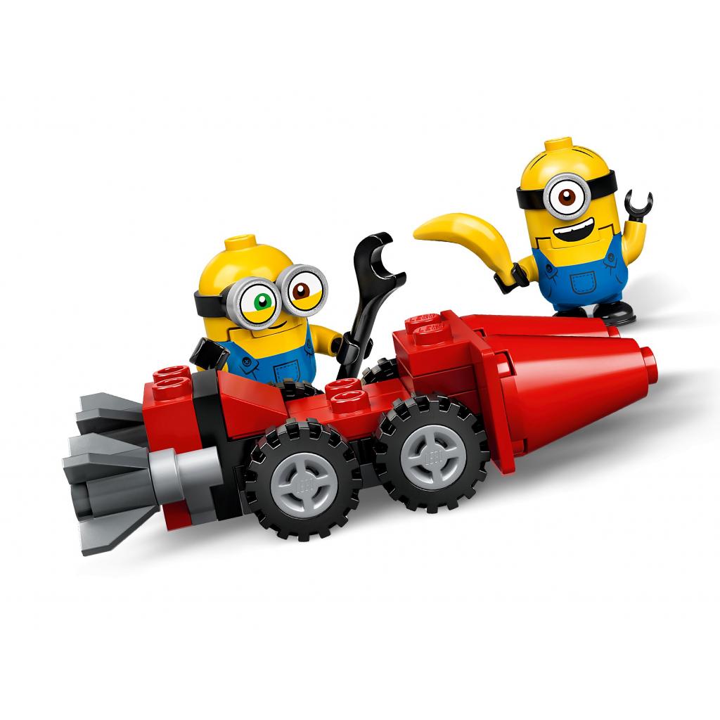 Конструктор LEGO Minions Невероятная погоня на мотоцикле 136 деталей (75549) изображение 4