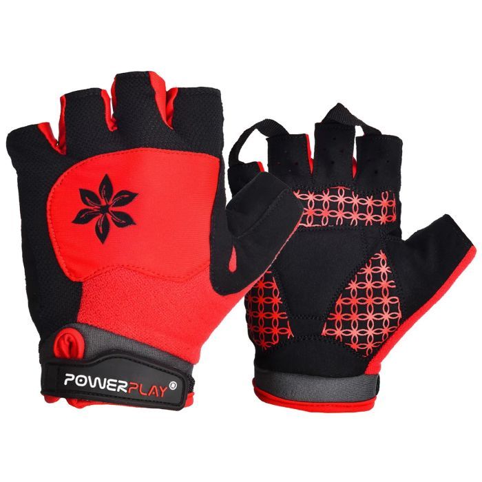 Велоперчатки PowerPlay Women 5284 Pink XS (5284C_XS_Pink)