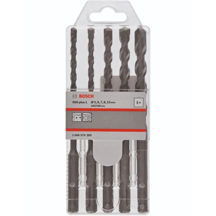 Набор буров Bosch SDS plus-1, 5 шт. (2.608.579.285) изображение 2