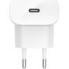 Зарядний пристрій Belkin Home Charger 20W Power Delivery Port USB-C, white (WCA003VFWH) зображення 2