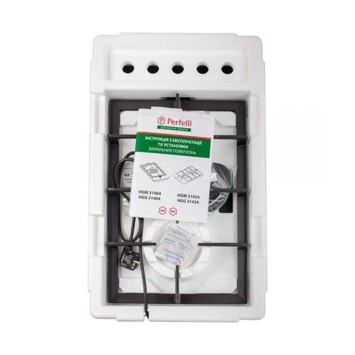Варочная поверхность Perfelli HGM 31424 WH изображение 9