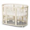 Кроватка Ingvart SMART BED ROUND с сердечками сл. кость (1341015)