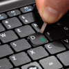 Наклейка на клавиатуру SampleZone непрозрачная черная, бело-зеленый (SZ-BK-GS) изображение 3