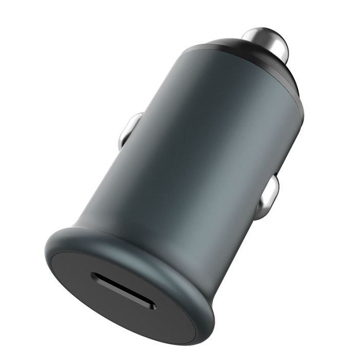 Зарядное устройство ColorWay 1USB Car ( PD USB Type-C (20W) Gray (CW-CHA028PD-GR) изображение 2