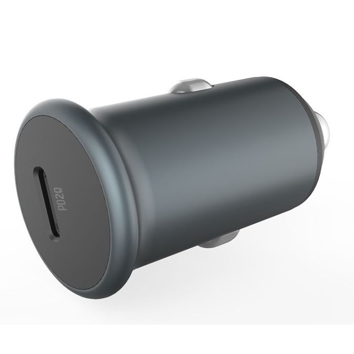 Зарядное устройство ColorWay 1USB Car ( PD USB Type-C (20W) Gray (CW-CHA028PD-GR) изображение 3