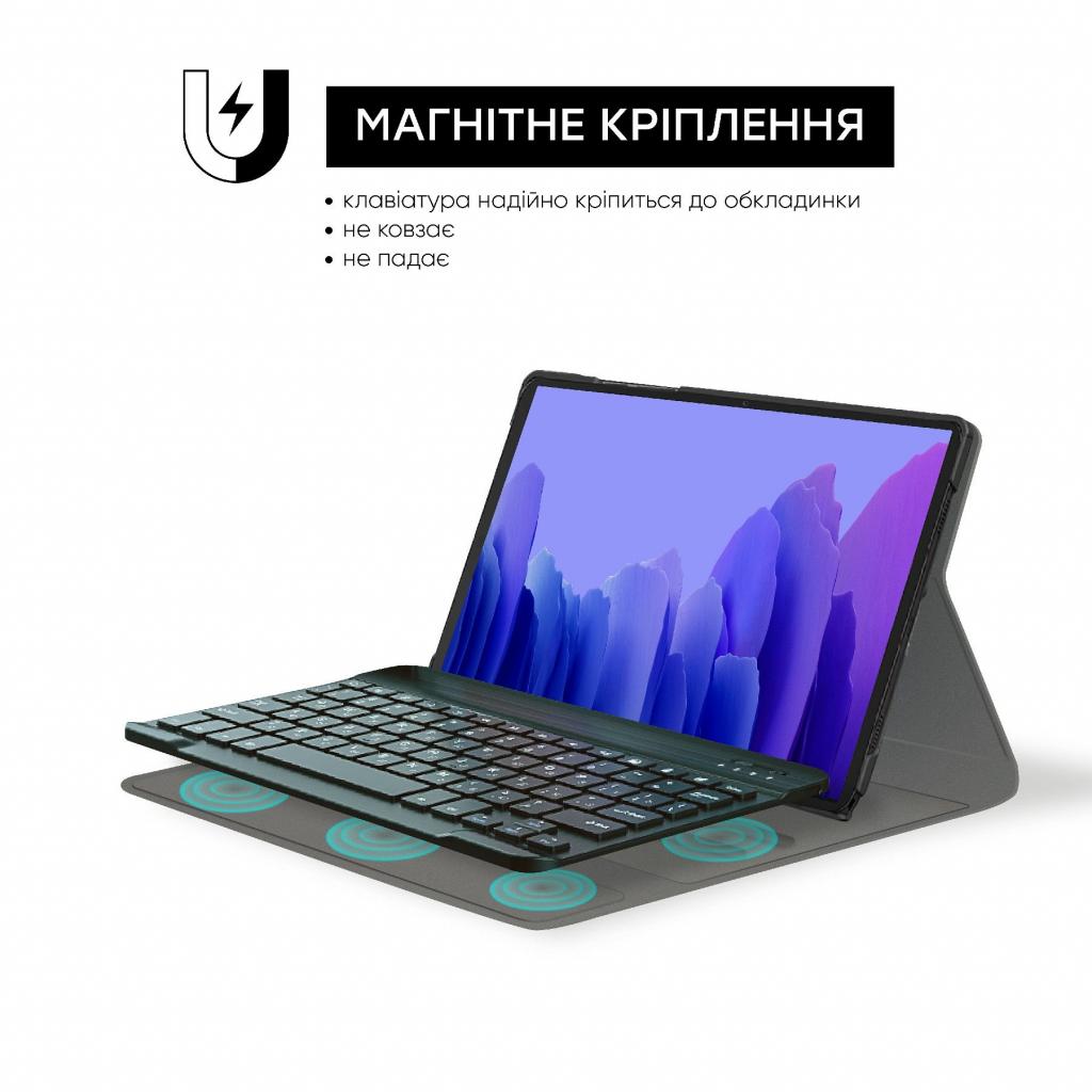 Чехол для планшета AirOn Premium Samsung Galaxy Tab A7 T500 Bluetooth keyboard (4822352781054) изображение 5