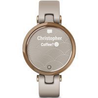 Смарт-годинник Garmin Lily, RoseGold, LightSand, Silicone (010-02384-11) зображення 8