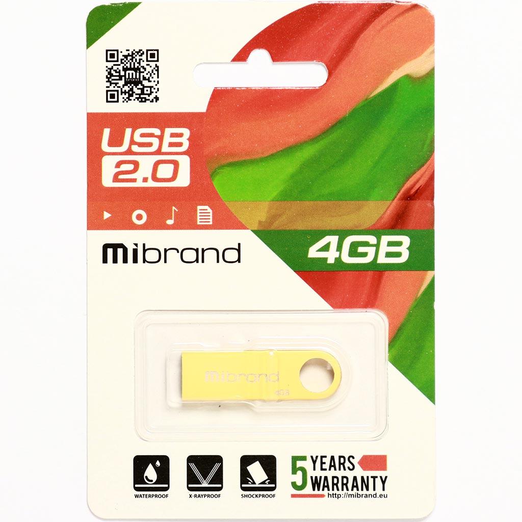 USB флеш накопитель Mibrand 8GB Puma Gold USB 2.0 (MI2.0/PU8U1G) изображение 2