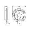 Тормозной диск Bosch 0 986 479 757 изображение 3