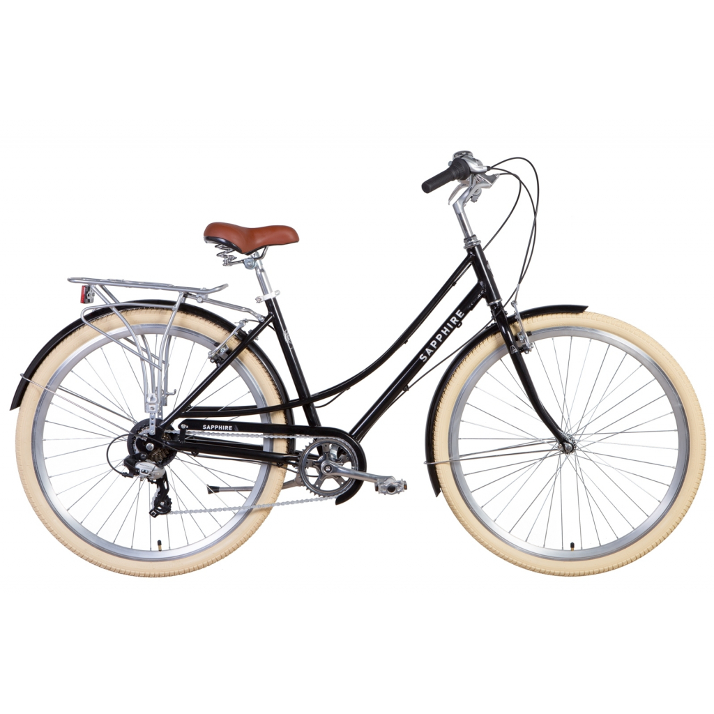 Велосипед Dorozhnik 28" SAPPHIRE Plus рама-19" 2021 Black (OPS-D-28-230)
