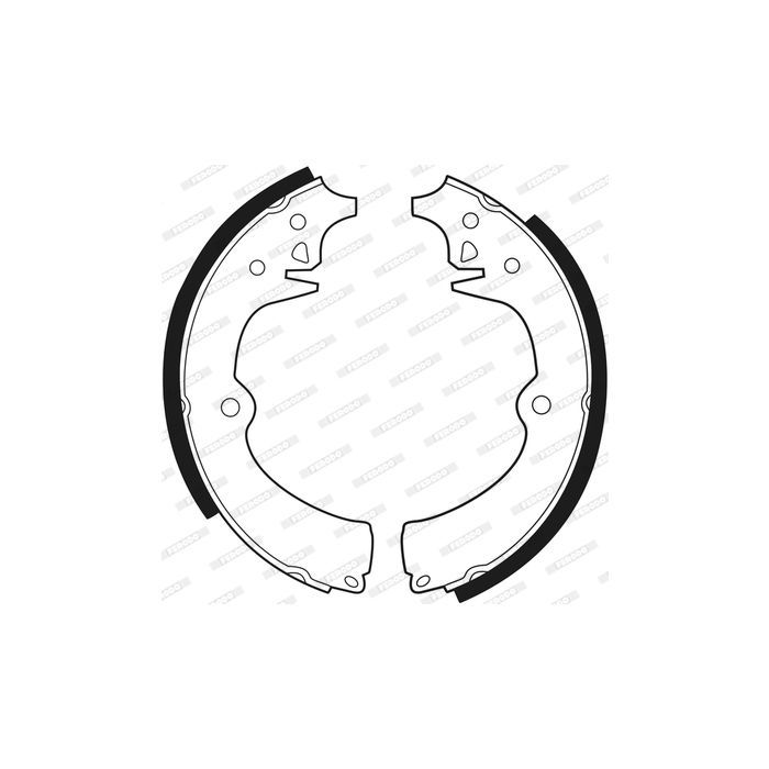 Гальмівні колодки FERODO FSB115R зображення 2