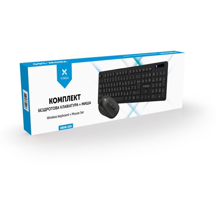 Комплект Vinga KBSW-100 Black изображение 6