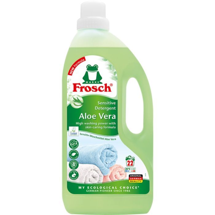 Гель для стирки Frosch Aloe Vera Sensitiv 1.5 л (4001499159510) изображение 2