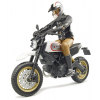 Спецтехника Bruder фигурка человека с мотоциклом (63051) изображение 2