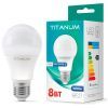Лампочка TITANUM A60 8W E27 4100K (TLA6008274)