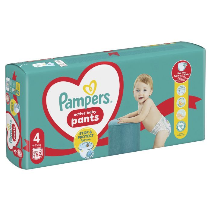 Подгузники Pampers трусики Maxi Pants Размер 4 (9-15 кг) 52 шт (8006540069264) изображение 2