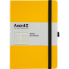 Блокнот Axent Partner Prime 145х210 мм A5 96 аркушів у клітинка Жовтий (8305-08-A)