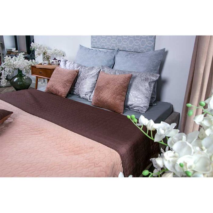Покрывало Руно двухстороннее VeLour Коричневое 150 х 220 см (360.55_Cappuccino) изображение 5