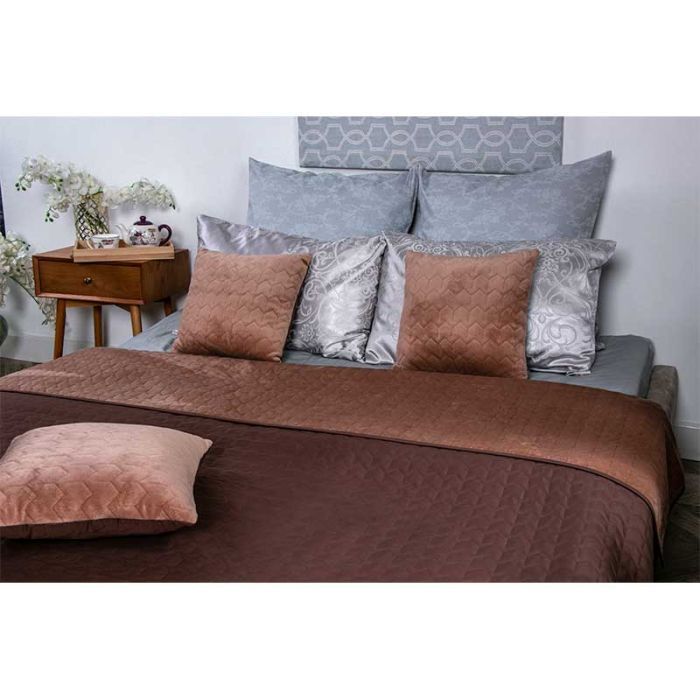 Покрывало Руно двухстороннее VeLour Коричневое 150 х 220 см (360.55_Cappuccino) изображение 8