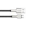 Дата кабель USB 2.0 AM to USB-C 1.0m head metal black ColorWay (CW-CBUC046-BK) зображення 4