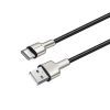 Дата кабель USB 2.0 AM to USB-C 1.0m head metal black ColorWay (CW-CBUC046-BK)