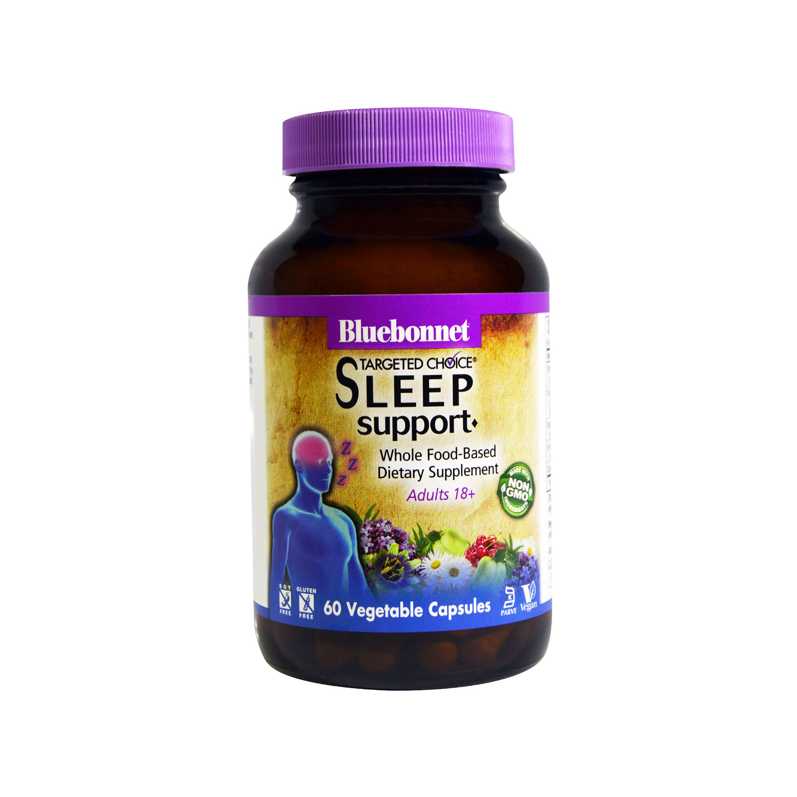 Трави Bluebonnet Nutrition Нормалізація сну, Targeted Choice, 60 рослинних капсул (BLB2006)