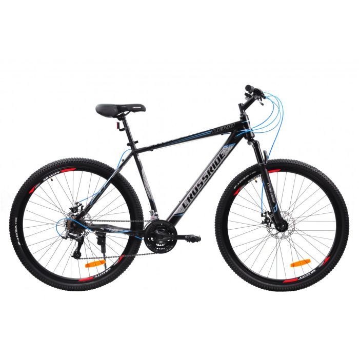 Велосипед Crossride Nerio 29" рама-19" St Black/Grey (02551-190-1)