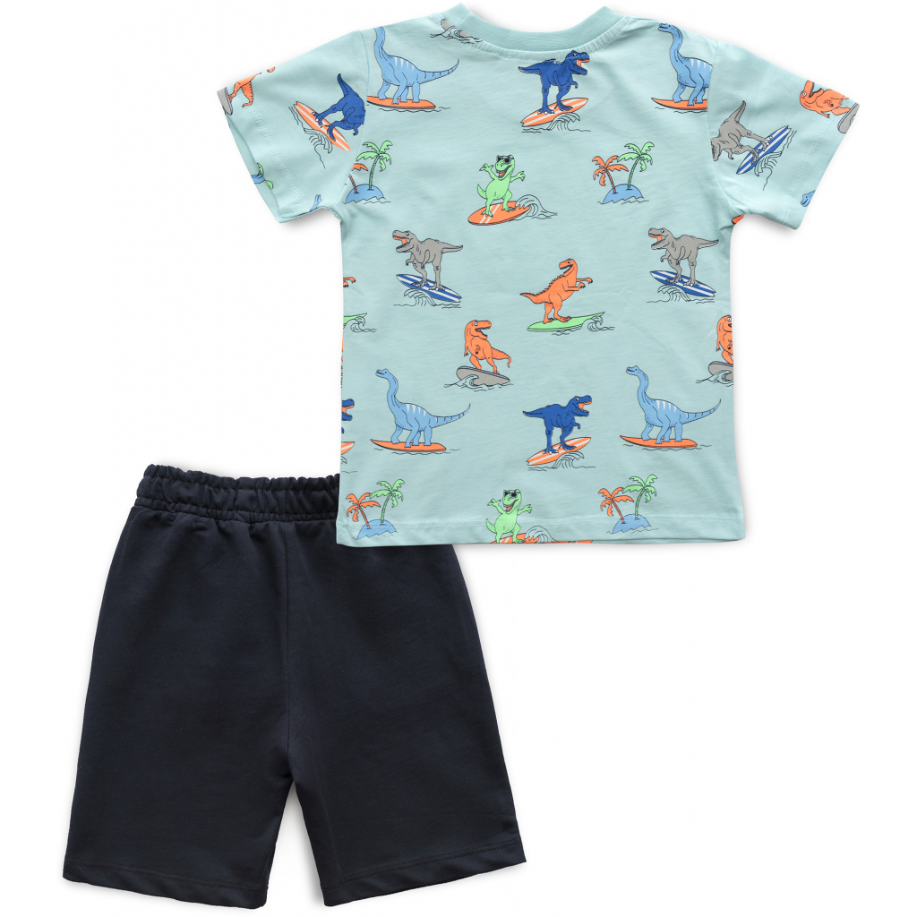 Набор детской одежды Breeze с динозаврами (16404-116B-blue) изображение 4