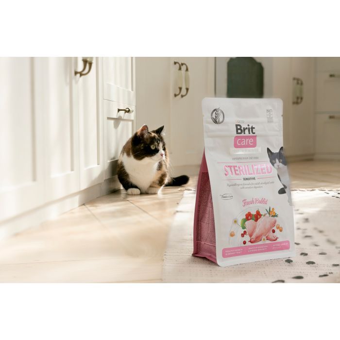 Сухой корм для кошек Brit Care Cat GF Sterilized Sensitive 2 кг (8595602540761) изображение 5