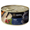 Влажный корм для кошек Savory Cat Can Adult для привередливых котов (рыба) 100 г (4820232630631)