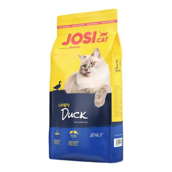 Сухой корм для кошек Josera JosiCat Crispy Duck 10 кг (4032254753360)