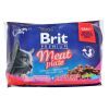 Вологий корм для кішок Brit Premium Cat м'ясна тарілка 4 шт по 100 г (8595602506262)