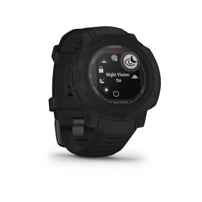 Смарт-годинник Garmin Instinct 2, Solar, Tactical Edition, Black, GPS (010-02627-03) зображення 3