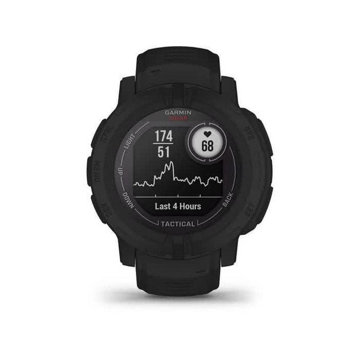 Смарт-годинник Garmin Instinct 2, Solar, Tactical Edition, Black, GPS (010-02627-03) зображення 4
