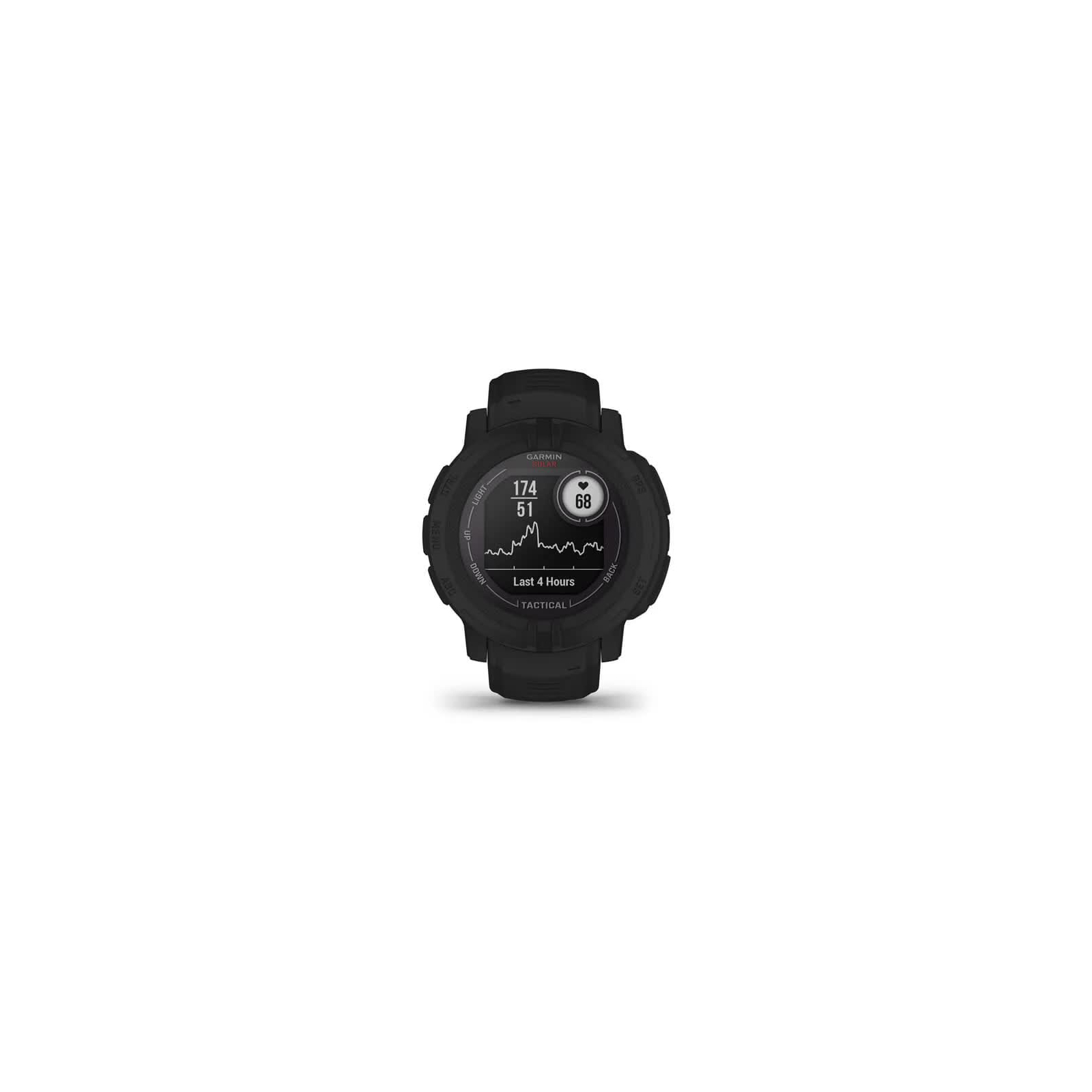 Смарт-годинник Garmin Instinct 2, Solar, Tactical Edition, Black, GPS (010-02627-03) зображення 4
