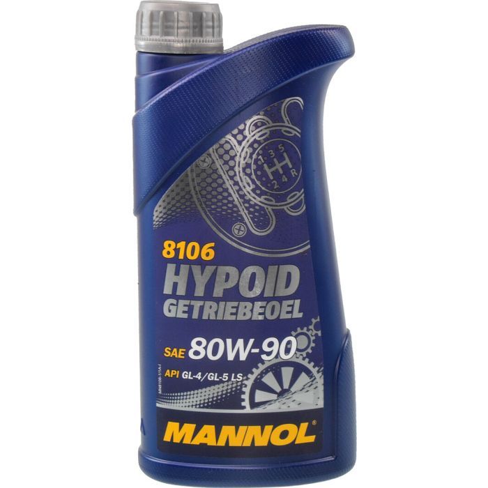 Трансмиссионное масло Mannol HYPOID GETRIEBEOEL 4л 80W-90 (MN8106-4)