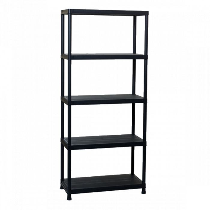 Стеллаж Toomax 5 полок cm. 80x40x180h black (5141)