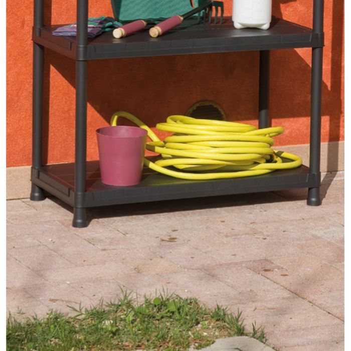 Стеллаж Toomax 5 полок cm. 80x40x180h black (5141) изображение 3