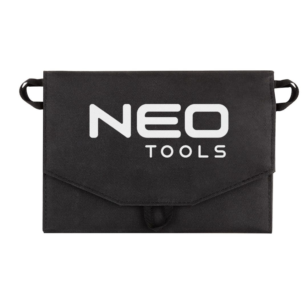 Портативная солнечная панель Neo Tools 15Вт 2xUSB 580x285x15 мм IP64 0.55кг (90-140) изображение 3