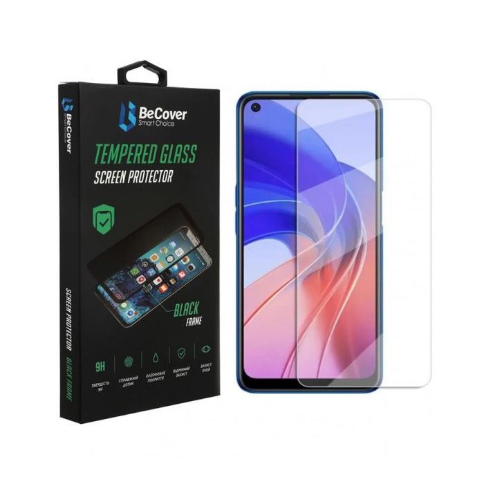 Стекло защитное BeCover Oppo A55 Crystal Clear Glass (707848)