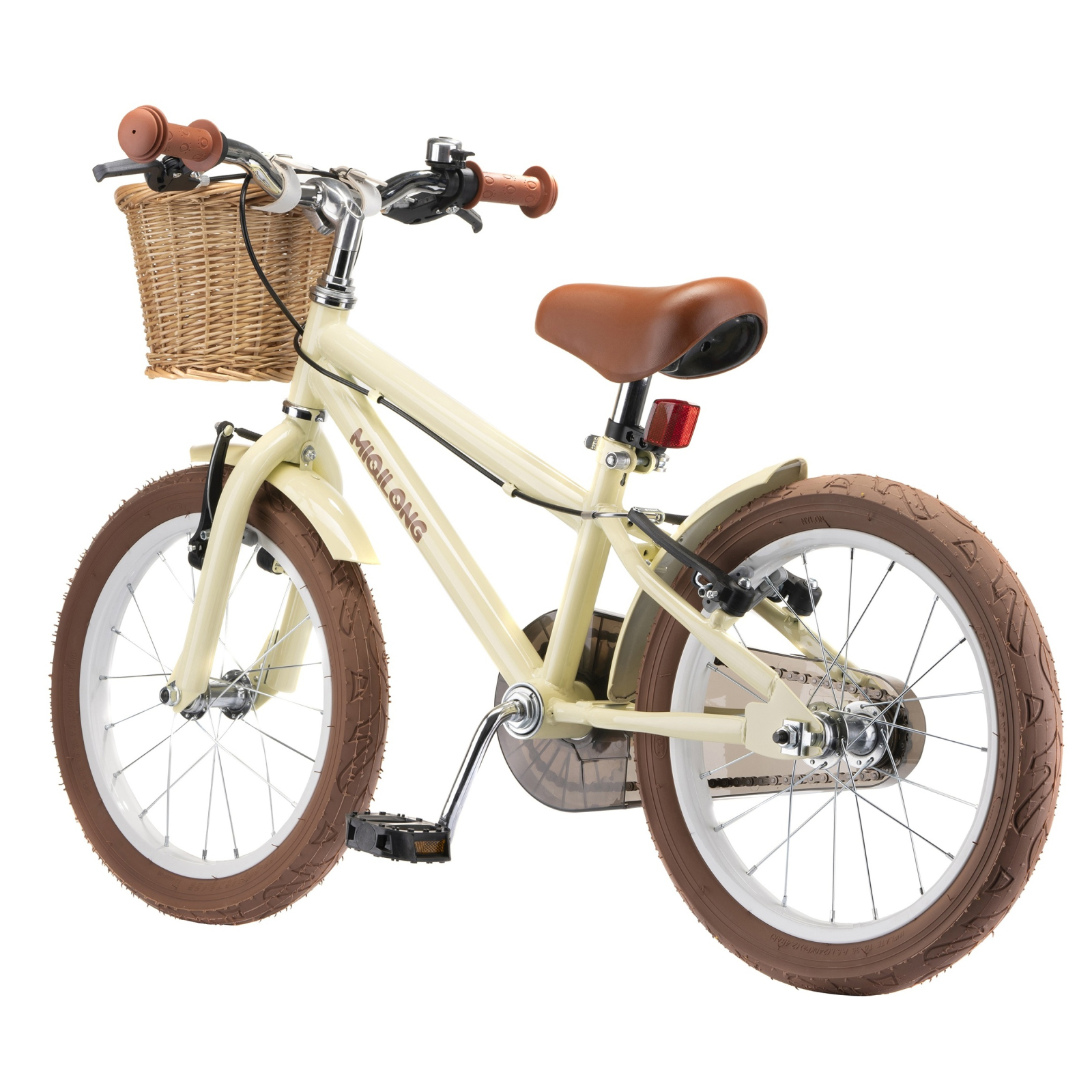 Дитячий велосипед Miqilong RM Бежевий 16" (ATW-RM16-BEIGE) зображення 4