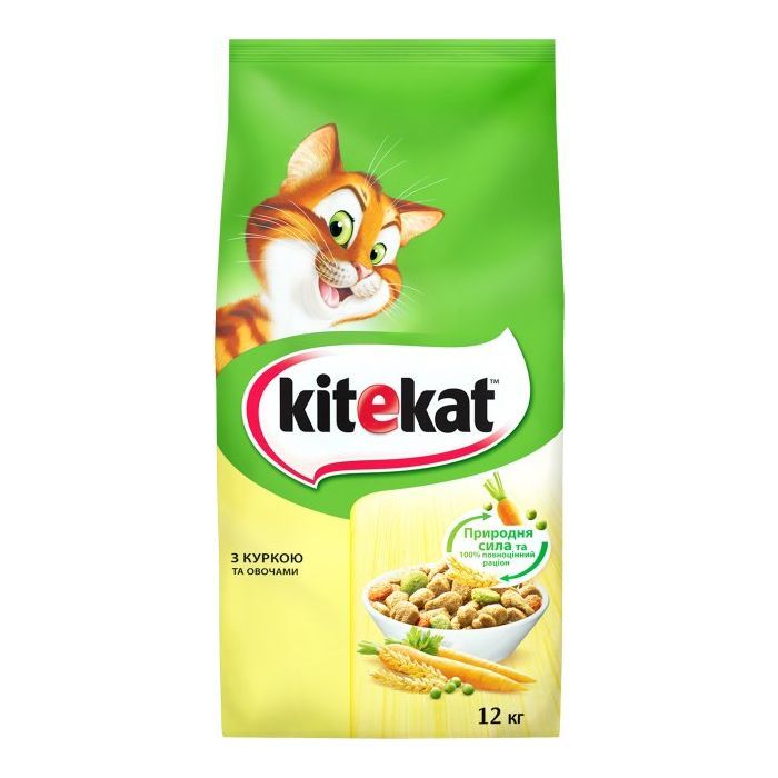 Сухой корм для кошек Kitekat Курица с овощами 1.8 кг (5900951137884)