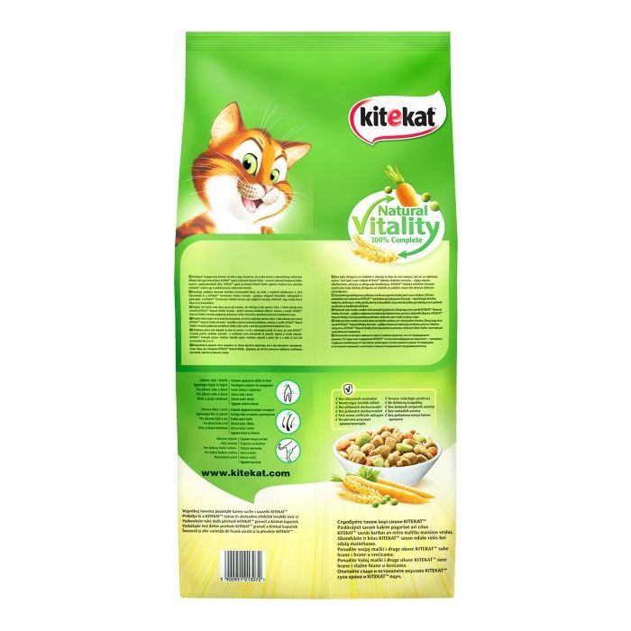 Сухой корм для кошек Kitekat Курица с овощами 1.8 кг (5900951137884) изображение 3