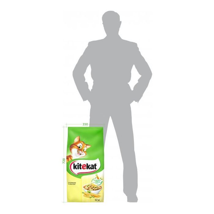 Сухой корм для кошек Kitekat Курица с овощами 1.8 кг (5900951137884) изображение 6