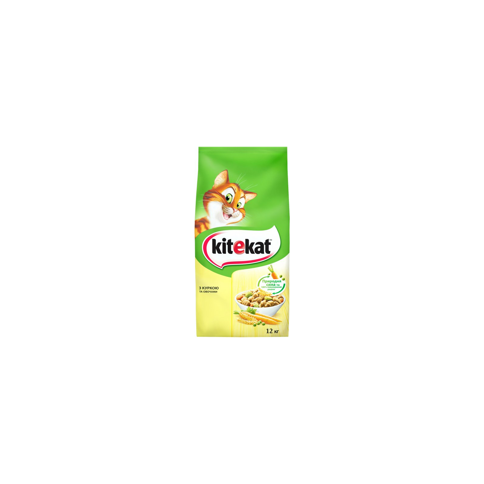 Сухой корм для кошек Kitekat Курица с овощами 12 кг (5900951013072)